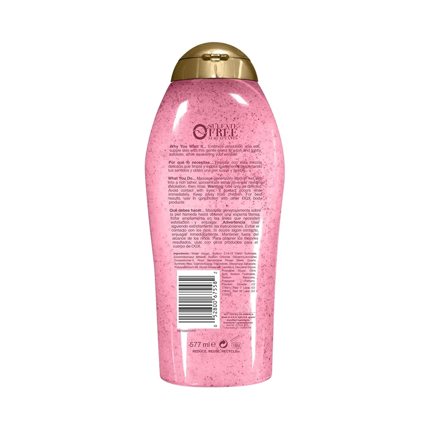 Rose Salt Gentle Body Scrub