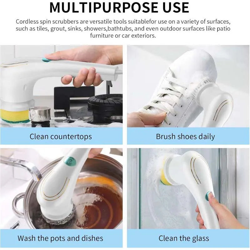 SpinClean Power Scrubber