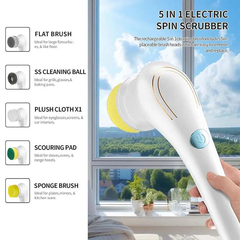 SpinClean Power Scrubber