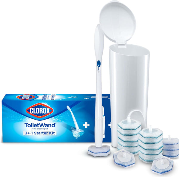 CleanWave Toilet Wand System